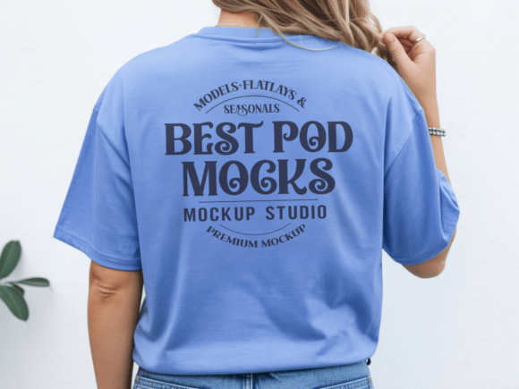 Gildan 5000 Carolina Blue Back Mockup 1: A Practical Guide to Professional Product Presentation