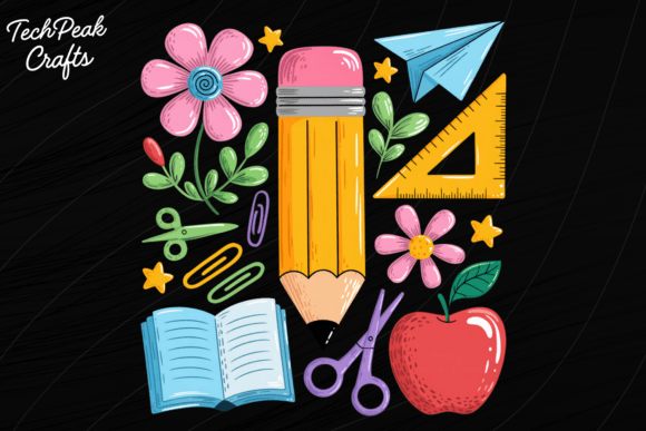 School Supplies Classroom PNG